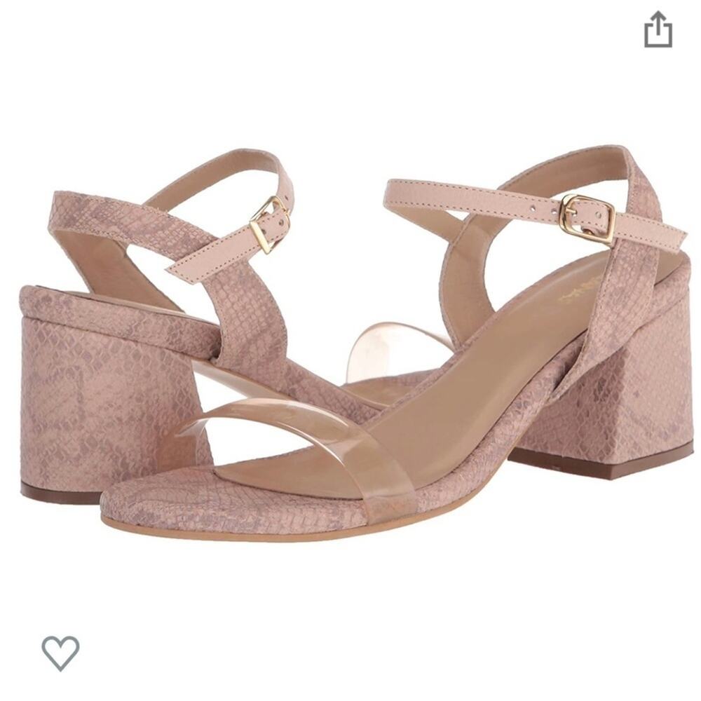 Kaanas Snake Heels with Vynil Strap Heeled Sandal6 - Picture 2 of 6